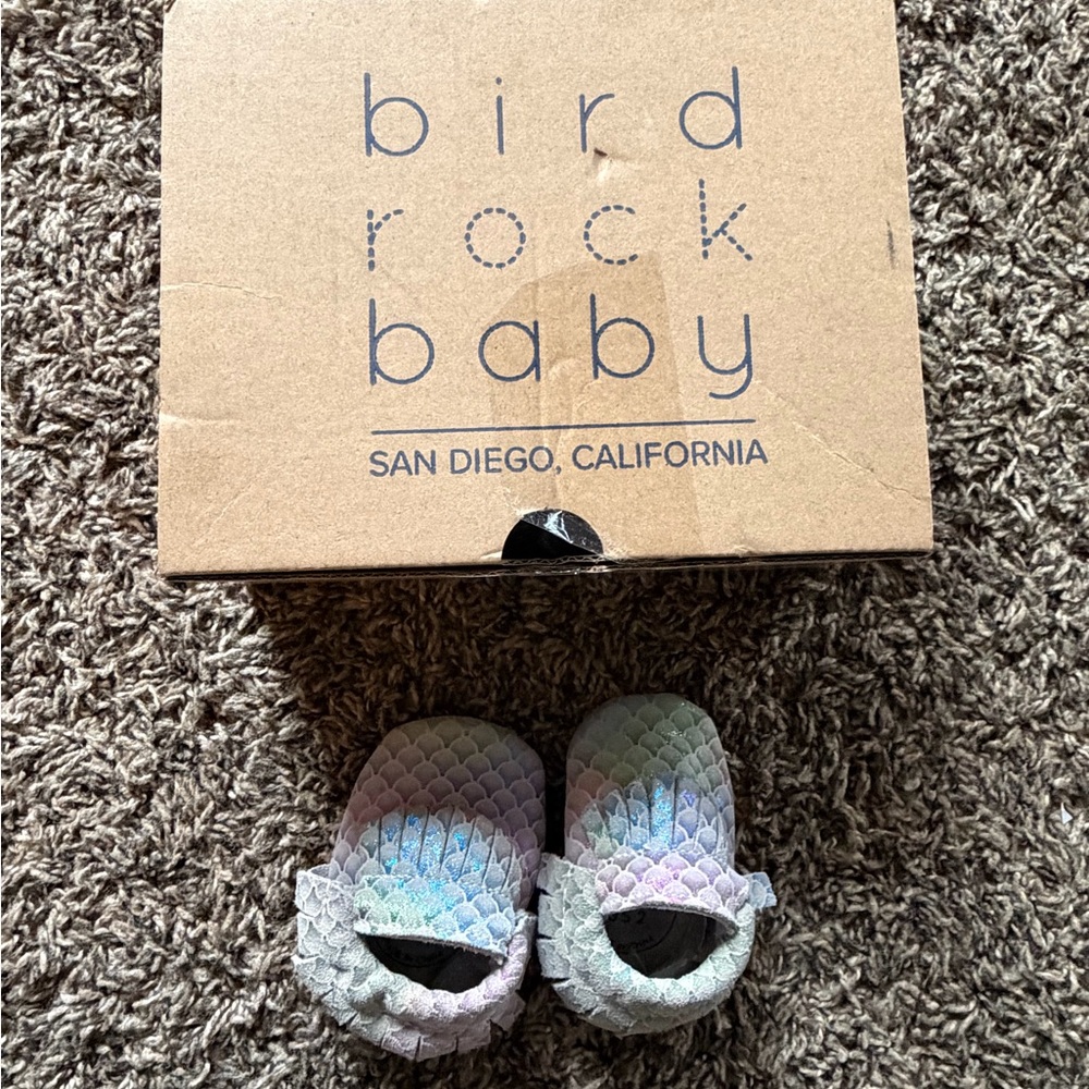 Leather Infant Moccasins